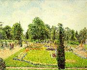 Camille Pissaro Kew, The Path to the Main Conservatory oil painting reproduction
